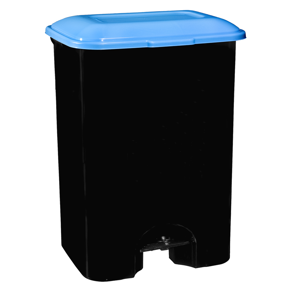 Cubo de basura y reciclaje de 45L/35L/25L/20L/14L Bote de basura tipo pedal  para el hogar, cocina, inodoro, bote de basura de gran capacidad con tapa