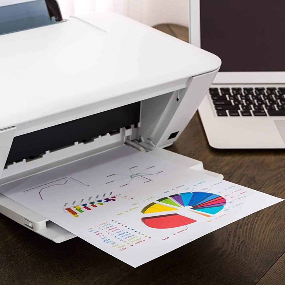 HP CHP235 - Paquete de 500 folios de papel para impresora (A4, 90 g/m²),  color blanco : : Oficina y papelería