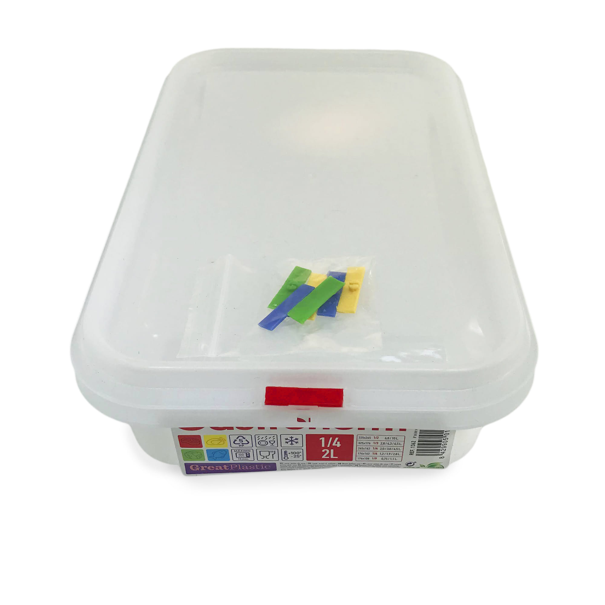 COM-FORT HOUSE - Tupper de plástico hermético rectangular. Tartera para  comida reutilizable con tapa, apto para microondas, lavavajillas y  congelador. Medidas: 324x265x150 10L, Pakc de 3 unidades : :  Juguetes y juegos