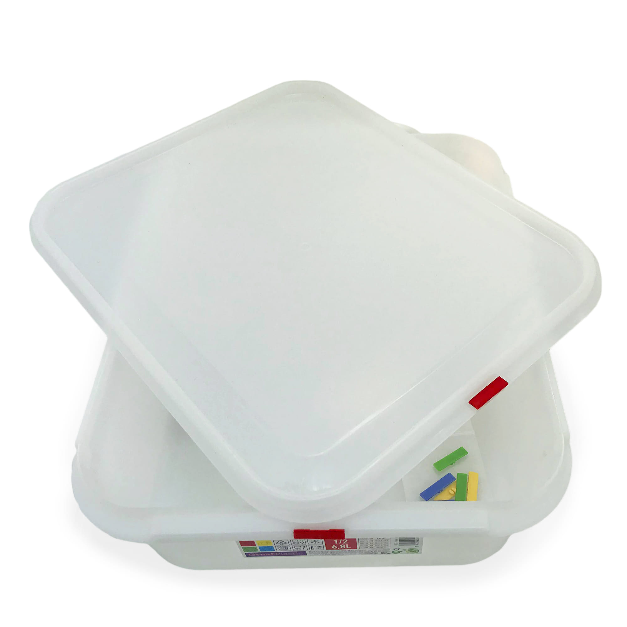 COM-FORT HOUSE - Tupper de plástico hermético rectangular. Tartera para  comida reutilizable con tapa, apto para microondas, lavavajillas y  congelador. Medidas: 324x265x150 10L, Pakc de 3 unidades : :  Juguetes y juegos