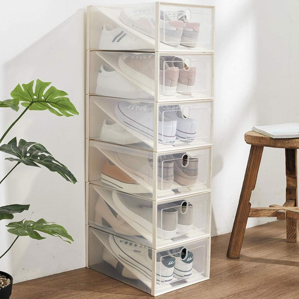 Cajas para Zapatos Cajas Apilables Paquete de