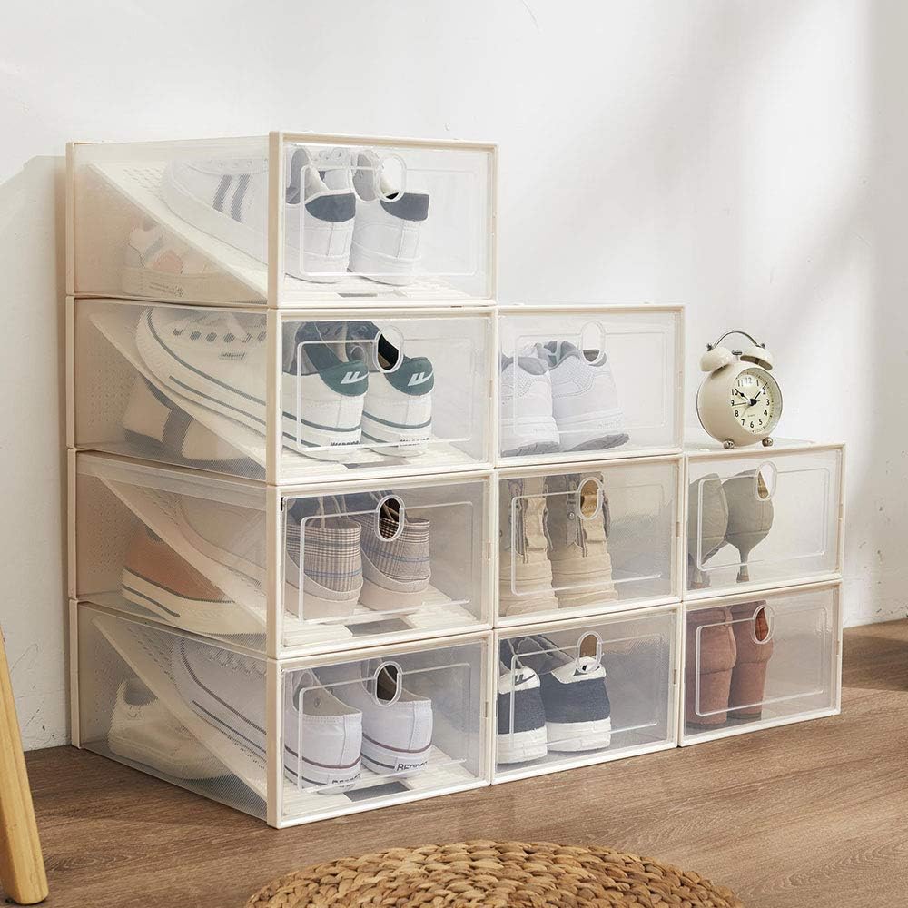 Cajas para Zapatos Cajas Apilables Paquete de